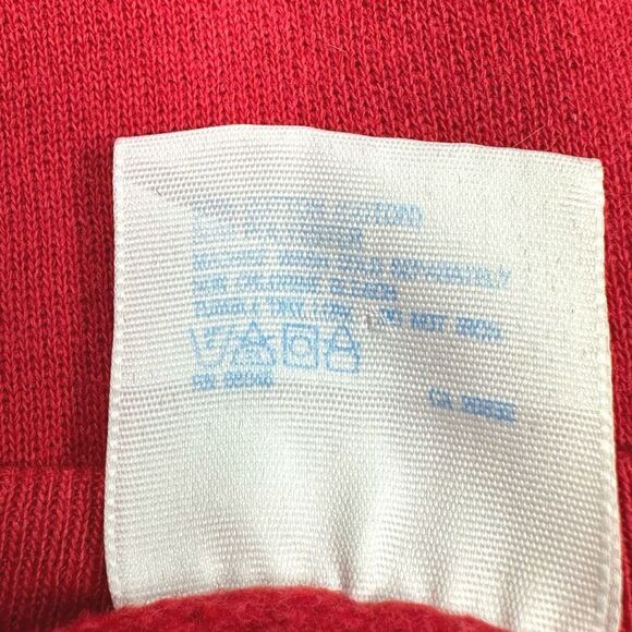 Vintage Tultex Cortland College Crew Neck Sweatshirt - Size Medium - Picture 5 of 7